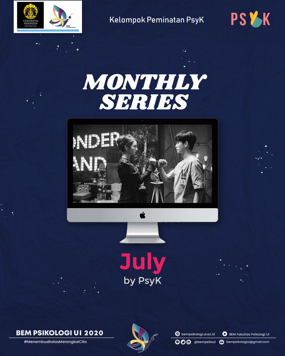 PsyK_UI's tweet photo. Mumpung lagi liburan, enaknya nonton korean drama series gasih?🤔 Biar kalian ga bingung mau nonton apa, PsyK kembali memberikan rekomendasi series buat kalian nih😉 Penasaran dengan judul dan sinopsisnya? Yuk baca postingan kami!🤗 https://t.co/sl1TWvwpT1