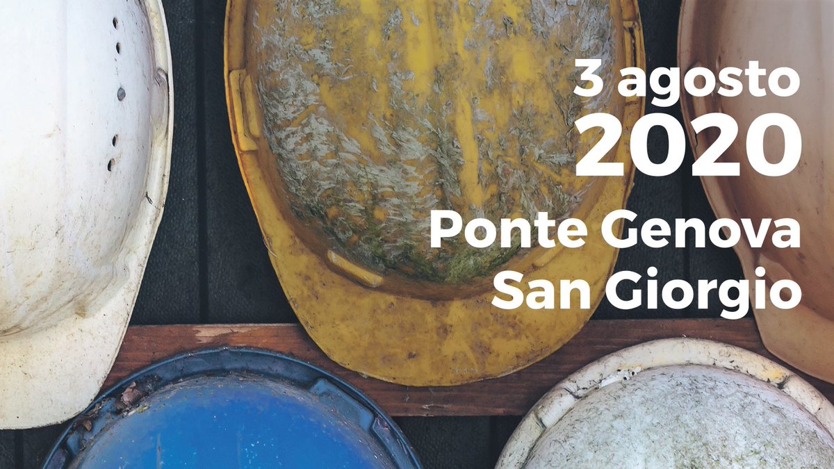RegLiguria's tweet photo. #PonteGenovaSanGiorgio: In questa giornata il pensiero va a chi ha perso la vita e alle loro famiglie. 
È un giorno per ricordare chi non c’è più e per ringraziare chi ha lavorato a questa opera #genovanelcuore https://t.co/EKYRxaxcBX