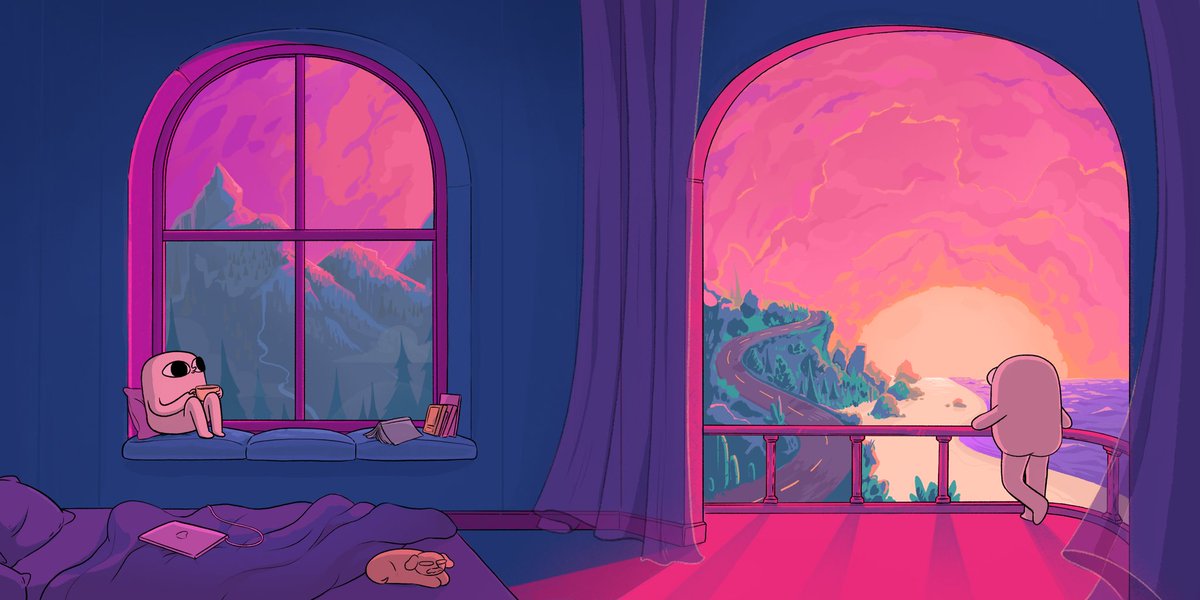 Ketnipz's tweet image. Peaceful morning vibes ☕️