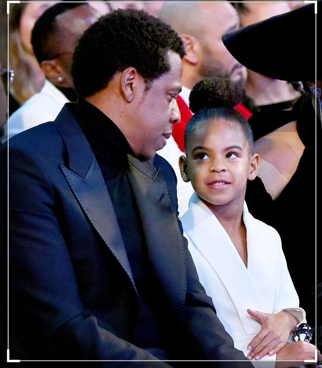 Jay Z and his daughter Blue Ivy. #bemfathers @Beyonce @F4JOfficial #realfathers #blackmenrule #JayZ