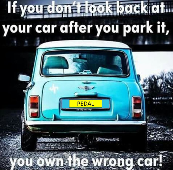 thisispedal's tweet photo. Expand and ❤️ if you agree, Retweet to spread the love
#carowners #connectedcar #MINI #minicooper #minicoopers #bmwmini #miniclubman #minigpr3 #miniownersclub #miniowners https://t.co/303qRnbdsi ❤️ #moc #miniclub #mondaythoughts #MondayMotivaton #thismorning #EatOutToHelpOut https://t.co/tAKzdZKYev