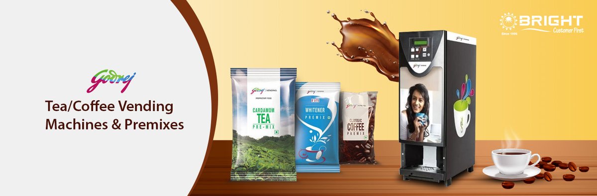 brightdigiworld's tweet photo. Godrej Hot&cold Coffee/Tea Vending machines for Your Office or Shop.From Rs17700,12 Flavors,Cost per cup just Rs5/-
#coffeevendingmachine #teavendingmachine #coffeeteamachine #officecoffeemachine #vendingmachineprice #teacoffeevendingmachine #coffeedaymachine #teaandcoffeemachine https://t.co/wEluuggW8t