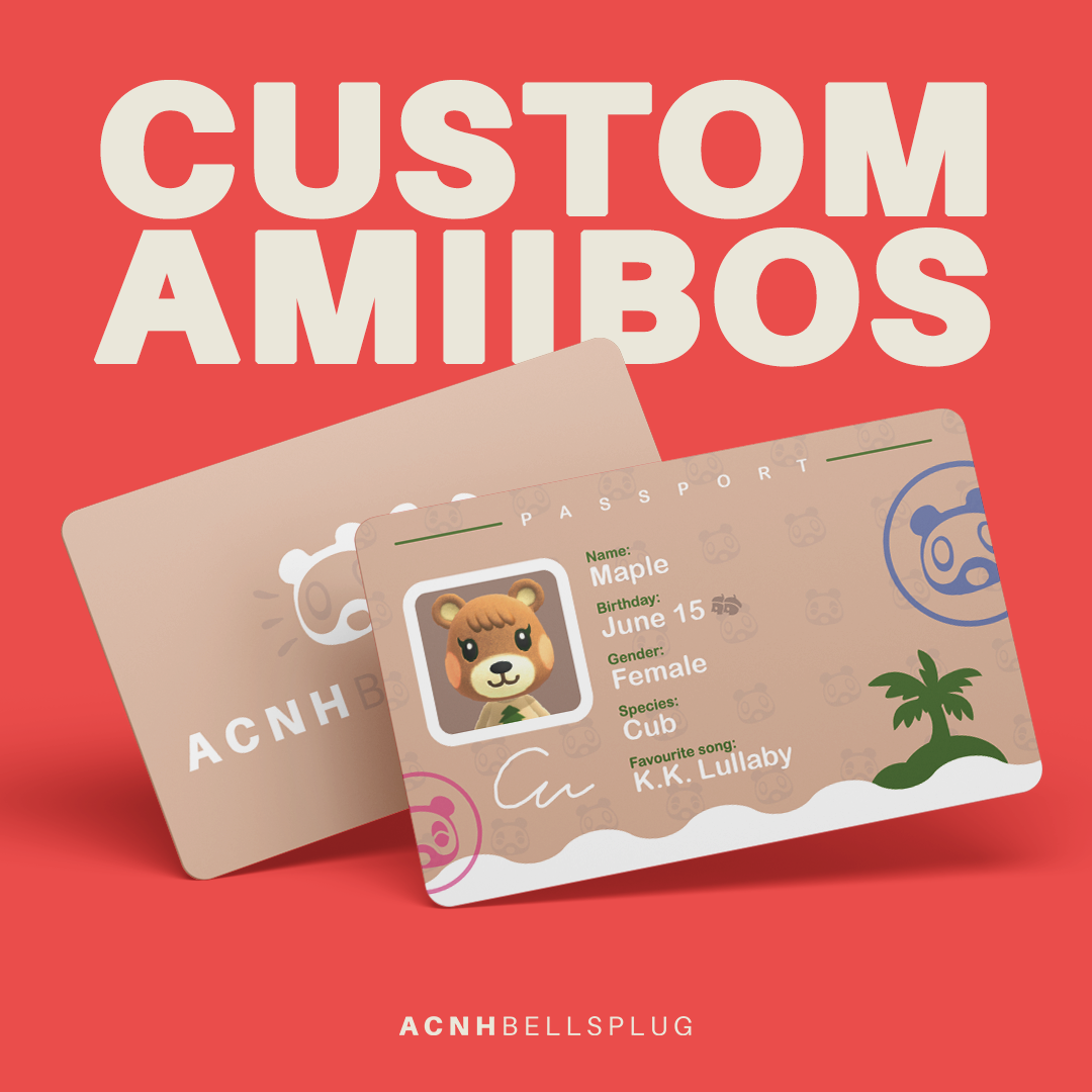 bellsplug's tweet photo. Hello hello!
Get a free €2,- to spend on our shop and a limited edition custom Amiibo when you pre-order.
We are currently taking pre-orders for:
1 Card: €10,-
2 Cards: €17,-
3 Cards: €20,-
We will ship pre-orders before 15th of August.
#amiibo #ACNHvillagers #ACNHgiveaway https://t.co/H4FcYfc3DA
