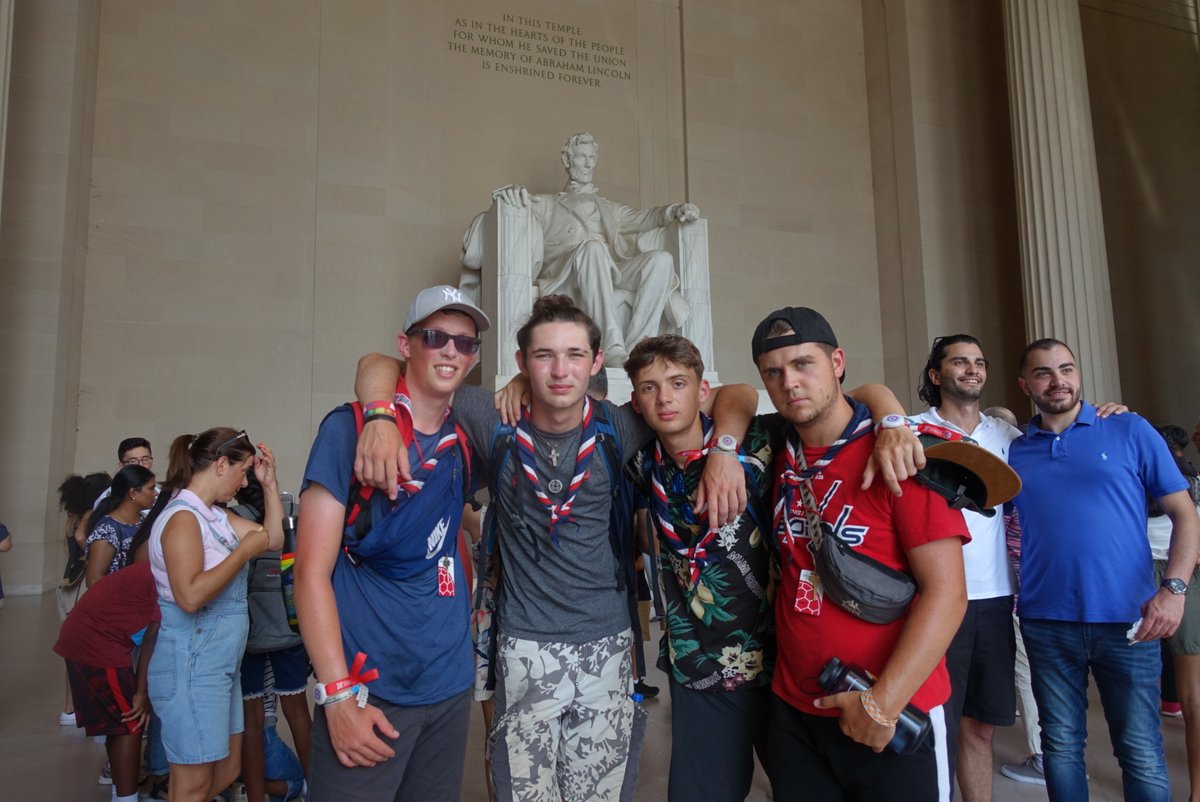 Day 15.
Our first day in Washington DC. We walked miles! We saw the Washington monument, the capital building, the Lincoln memorial, and many other tourist locations. It was also the night of the contingent party 🥳 #uk24wsj