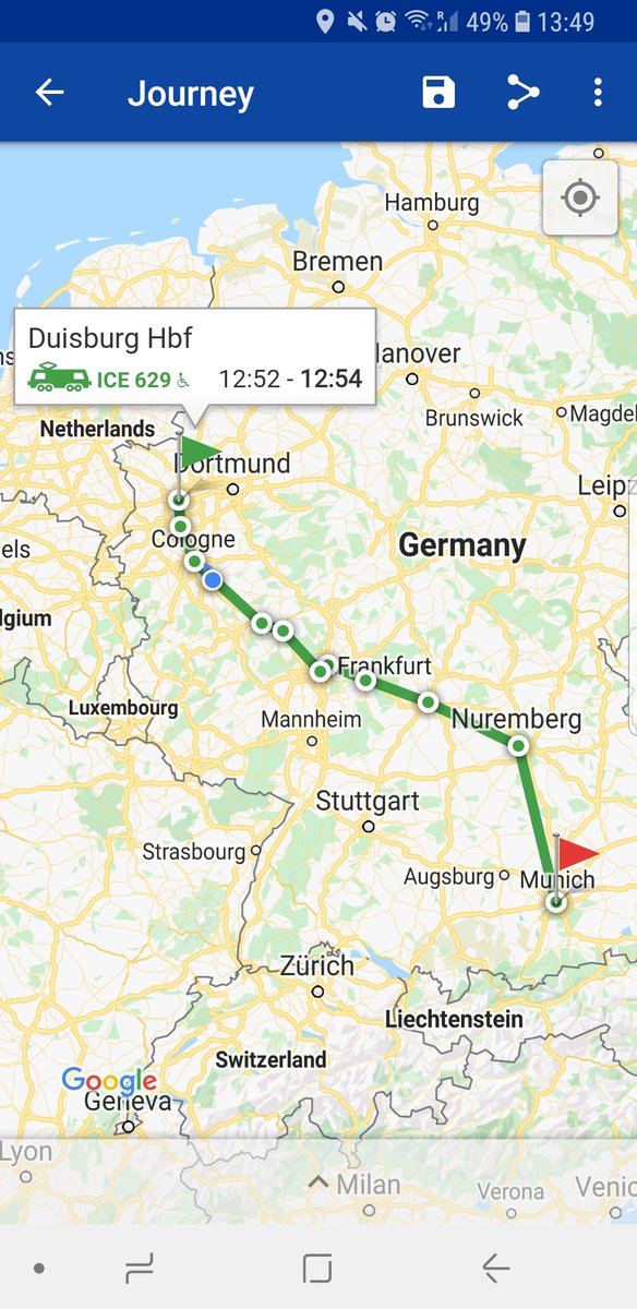 Back on track with Currywurst und brotchen in the  @_DiningCar !