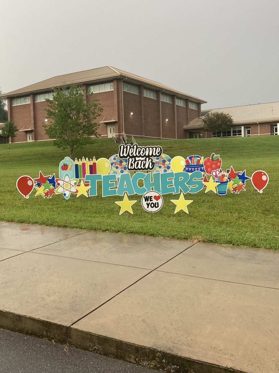 What a warm welcome back! This year will be filled with challenges of the unknown but we are READY! 🎉