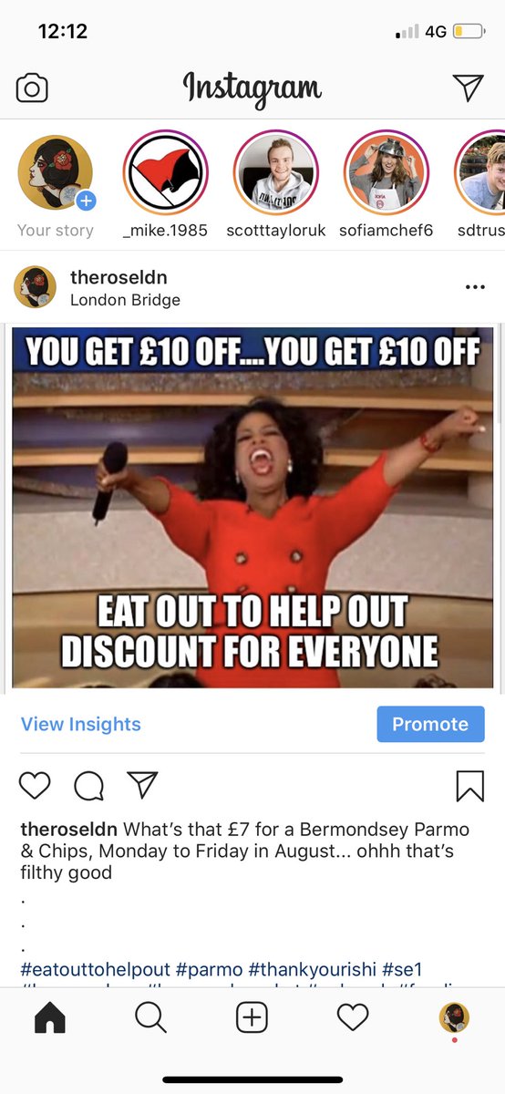 What’s that £7 for a Bermondsey Parmo &amp; Chips, Monday to Wednesday in August... ohhh that’s filthy good 
.
.
.
#eatouttohelpout #parmo #thankyourishi #se1 #bermondsey #bouroughmarket #pubgrub #foodie #foodies