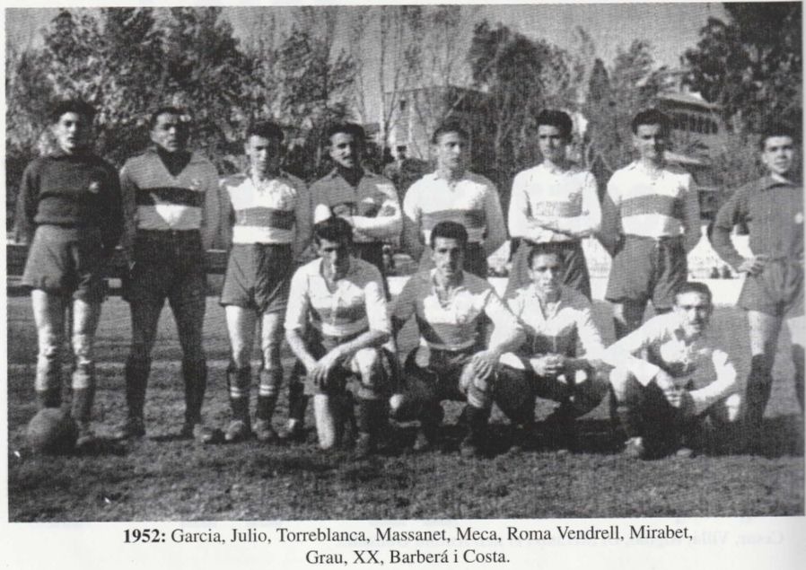 ⌛️ Falten 1⃣7⃣ dies 💯

📔 Els millors moments de la nostra història (4/20) 🤍❤️🤍

🔲 EL RENAIXEMENT DESPRÉS DE LA GUERRA

📷 "CD Masnou 1920-1999", Dídac Ortiz, "El Masnou abans del 2000: un segle de fotografies", Mundo Deportivo, Yo soy del Elche CF (F.González)

#cdmasnou100