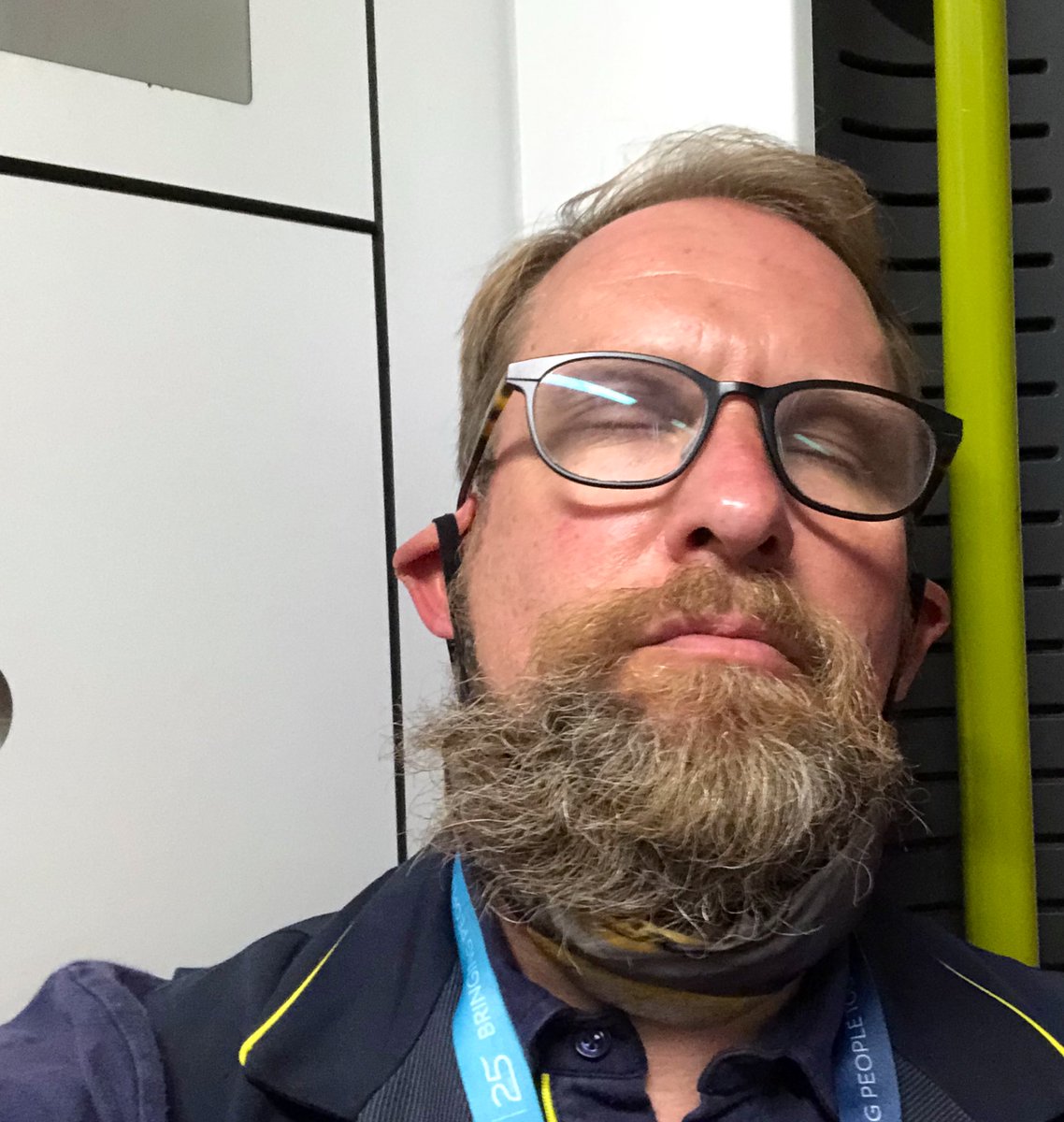 Justin on eurostar on Twitter "How not to wear a mask Part 1 (Hanging