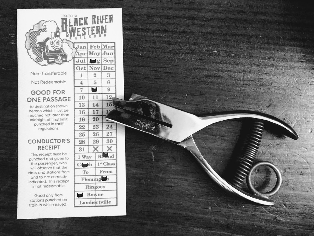 BlackRiverTrain's tweet photo. We re-open this Saturday, August 8. Tickets are only by advance reservation, so get yours early! All of our guests will receive one of these beautiful souvenir tickets. See you Saturday! https://t.co/iJEElDMLwb https://t.co/1U9hCu5bCR