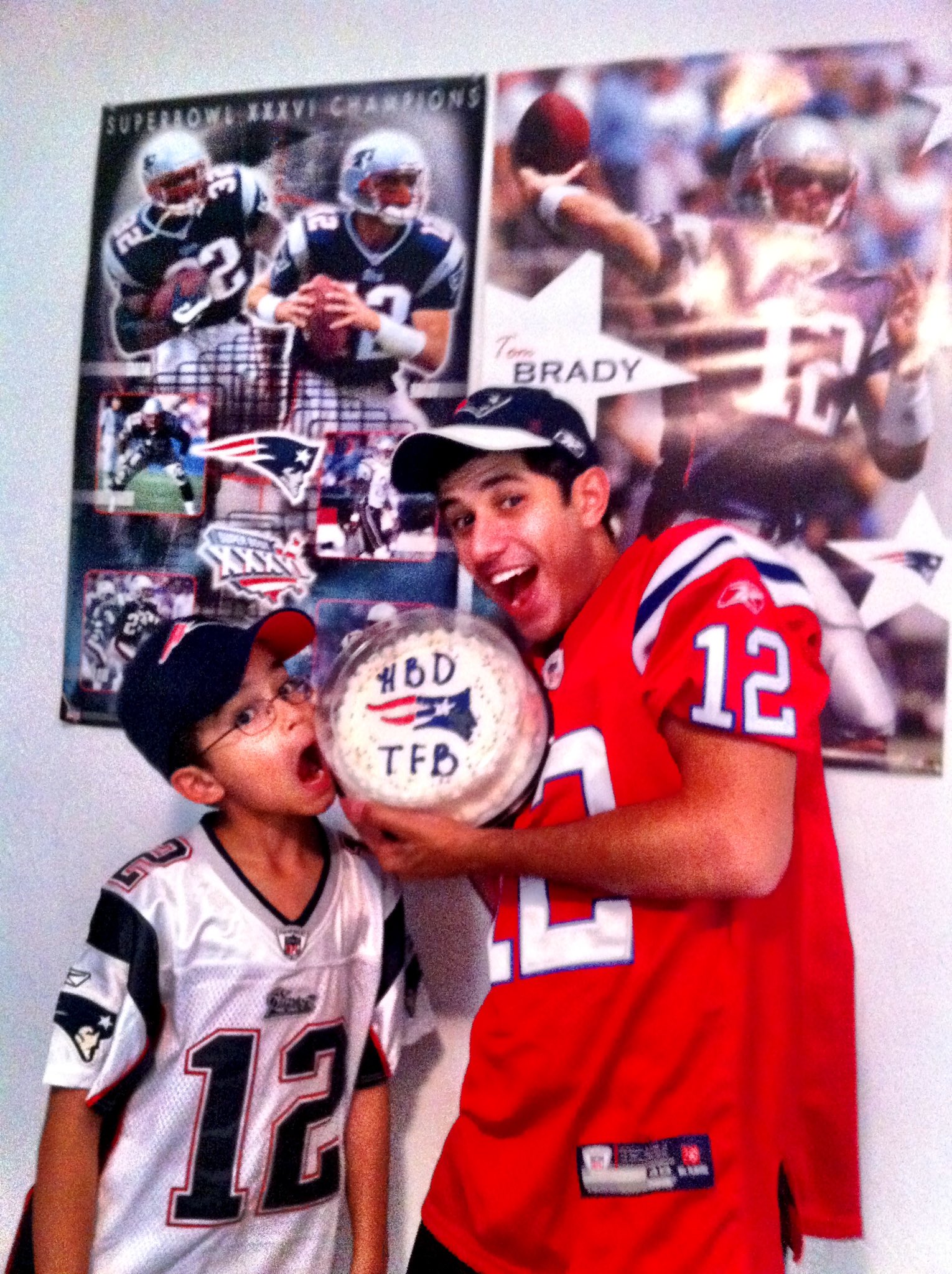 Tom brady s birthday was a huge deal in my household growing up. miss you happy birthday! 