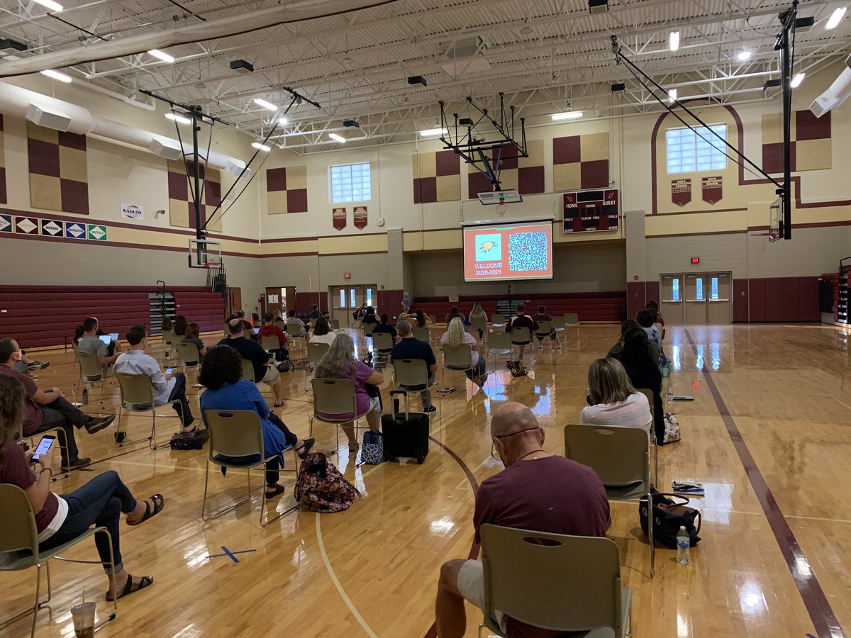 Teacher day 1 looks a little different this year, but we are all here and learning so that we are ready for our Hawks on Thursday. We can’t wait to (virtually) see all of our students!