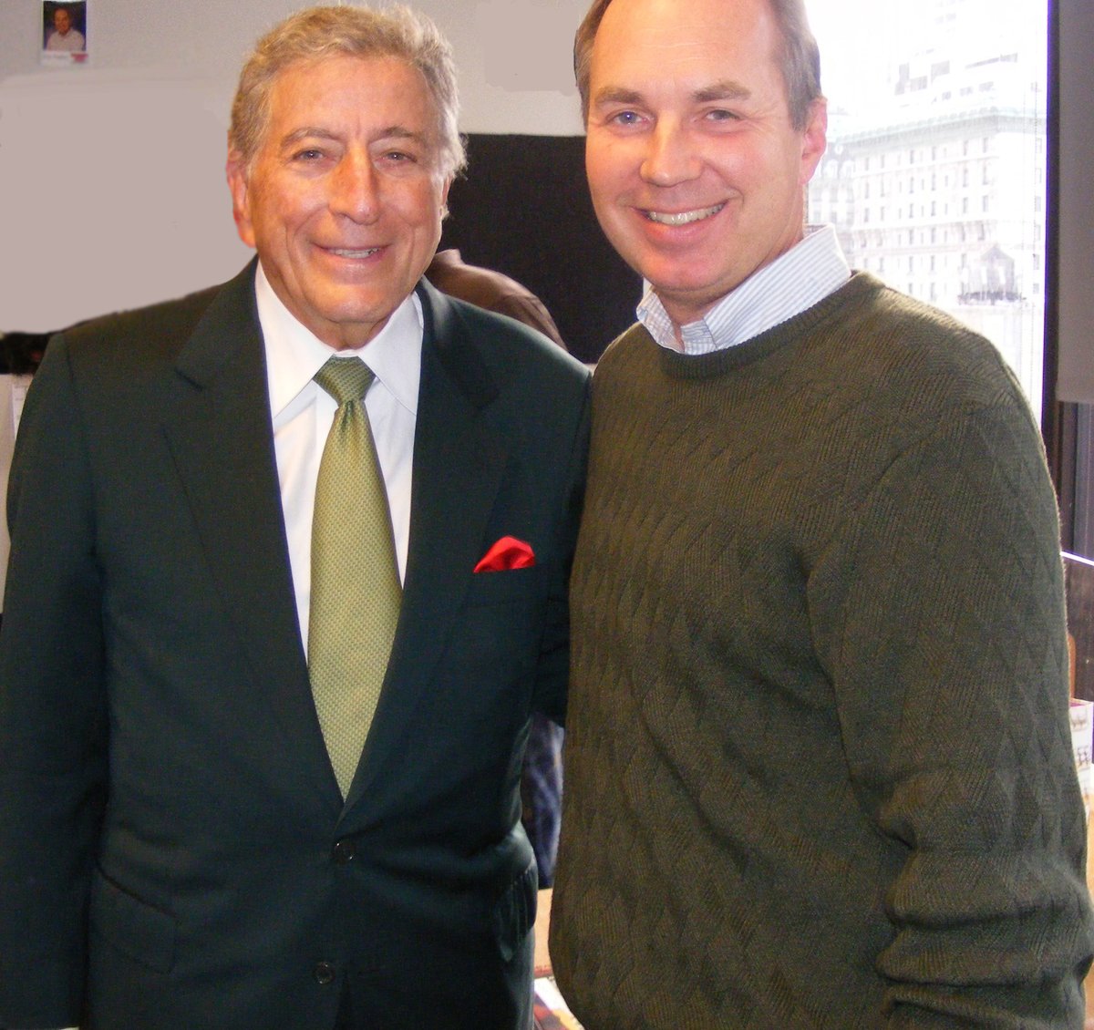 Another legend another B'day. I've mentioned some of the most memorable &amp; inspiring guest interviews I've done and this was certainly one. Happy Birthday the incomparable
Tony Bennett! <a href="/itstonybennett/">Tony Bennett</a> #Legend