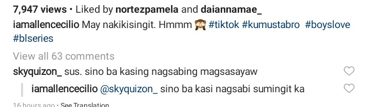 acctntroben_'s tweet photo. This convo. OH EM GIIIIII ! WHEN MAHEART ... WOOPS ... stop you make me kilig.

 #KumustaBro_SAMbody2Luv
#SKYLEN
#KumustaBroEp3 https://t.co/MYP4S5hDbF