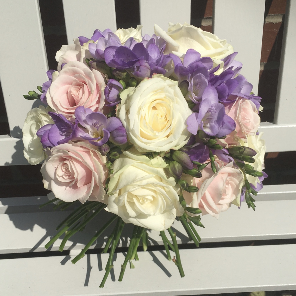 Lovely to be able to provide this wedding bouquet again and hear of happy times again.