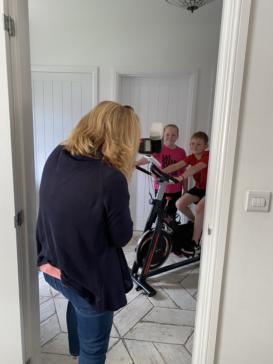 mrsstephymellor's tweet photo. We’ve had an exciting morning! Thank you to @SandbachChron for coming over to speak to Lillie and Oliver about their Lands End to John O’Groats Challenge raising money for the @NSPCC and trying to achieve another Blue Peter Badge @RichieDriss @Linds_bluepeter https://t.co/52w5u0e0dK