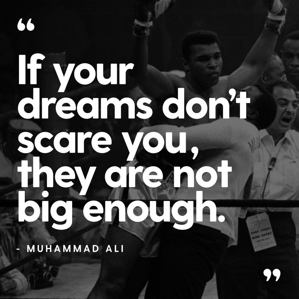 Thank Ali it’s Monday.