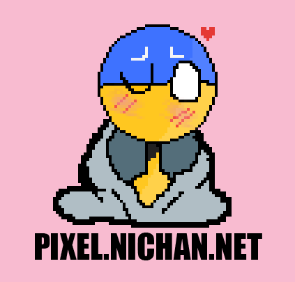 NetNichan's tweet photo. Спробуйте помалювати з нами в Nichan Pixel Space!

Адреса полотна: https://t.co/0mJelec71R
Обговорення: https://t.co/jQdvUsxomF https://t.co/HQHoRBxIdK