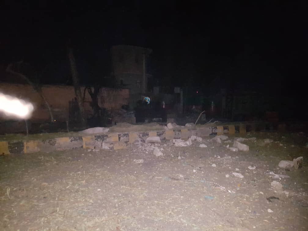 IMAGES via  @bsarwary from last night following the SVBIED bombing.  #Jalalabad  #Nangarhar  #Afghanistan