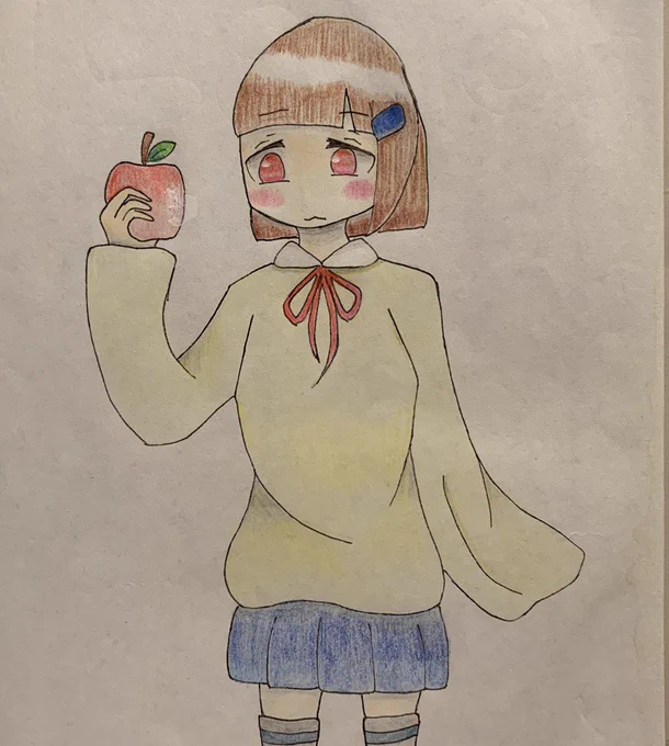 だいぶアレンジ強めのリメイク((急
前のイラストがやばすぎた(((   ◜ω◝ )
約2年前→今日 
