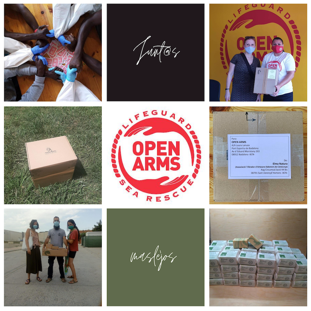 EsPalombella's tweet photo. Ha sido un placer apoyar a las misiones que @openarms_fund tiene abiertas, con nuestra cosmética solidaria, junto a: saponariasoaps, elmanatura, abellabio, santulana_natural y mandragora_cosmetica #ayuda #openarms #zerowaste
#cosmeticasolidaria https://t.co/ub960PxO16