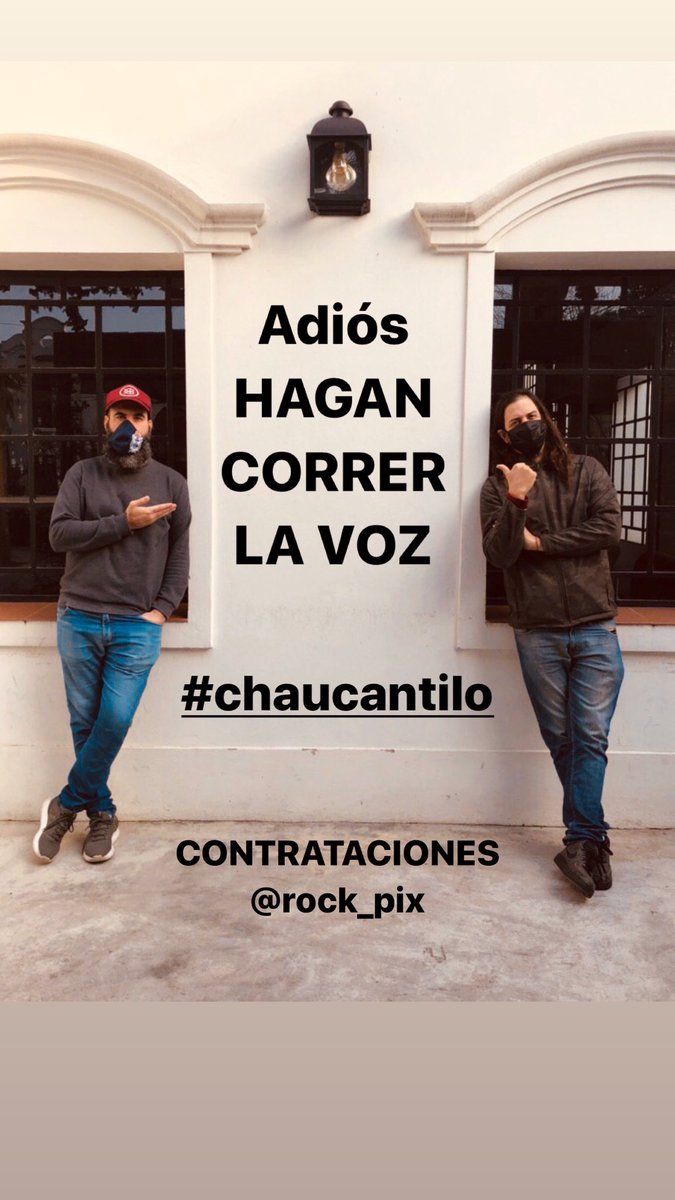 Y así nos vamos. La última rola junto a <a href="/cuchicalderon/">Cuchi Calderón</a> @RodrigoGF75 <a href="/AlfreAvalos/">Alfre Avalos</a> <a href="/julietahbf/">Julieta Habif</a> y todos los compañeros de Cantilo. #chaucantilo