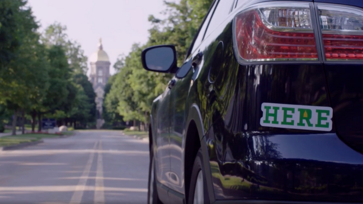 Here for each other. Here for the world. 

Here come the Irish.

Welcome home, #ND2024!☘️