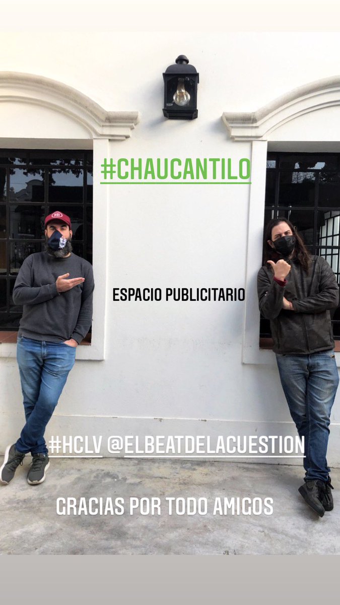 Gracias a todos los compañeros, amigos y la comunidad #chaucantilo <a href="/rock_pix/">El Gallo 🇦🇷⭐️⭐️⭐️</a> <a href="/RodrigoGF75/">Rodrigo</a> <a href="/AlfreAvalos/">Alfre Avalos</a> <a href="/julietahbf/">Julieta Habif</a> <a href="/vanemercadoo/">vane mercado 🇦🇷⭐️⭐️⭐️</a> <a href="/JFacundoDiaz/">Juan Facundo</a> @almacarrasco_
