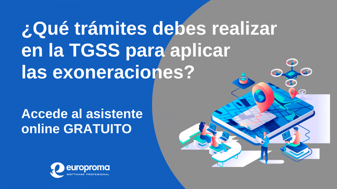 Europroma's tweet photo. ‼ Nuevo asistente gratuito: conoce los trámites en la #TGSS para la aplicación de las exoneraciones de #ERTEs ➡https://t.co/zj5tpkeqmO https://t.co/36BaXQmT2l