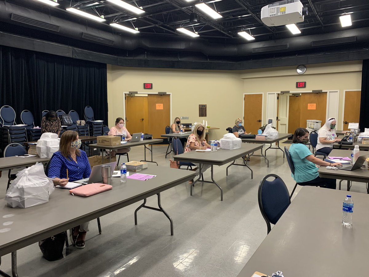 kfrayser's tweet image. A few rock star PC coaches preparing for our New Teacher Academy. #pcproud #pcsrocks