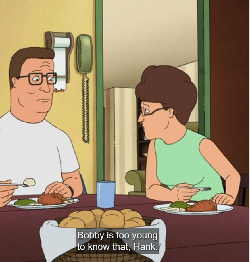 Bobby Hill was so great.