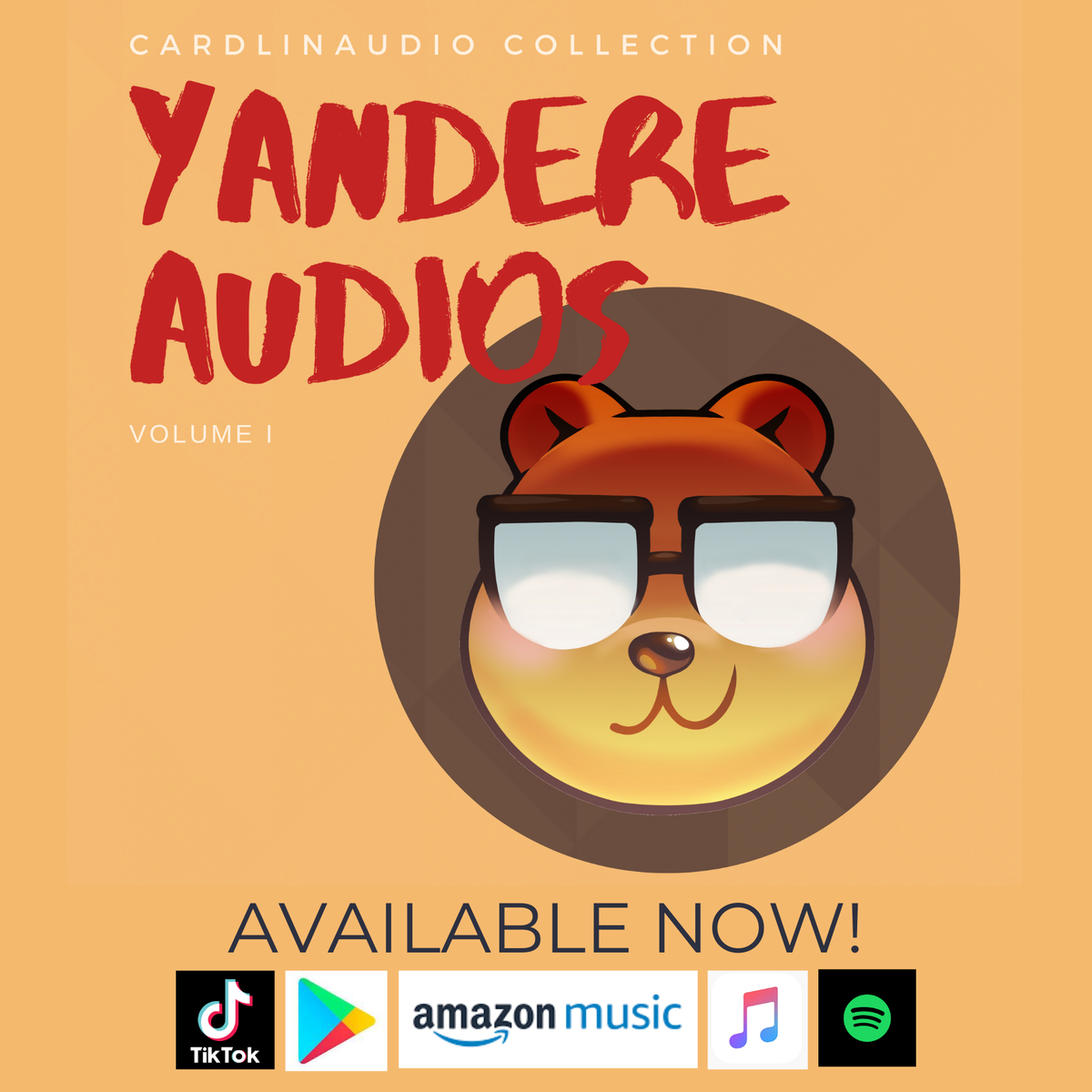 Cardlinish's tweet photo. Let's start August with y'alls favorite... Yandere Audios! First collection is up on your favorite audio distribution platforms! Yayuh! RT for spooks! https://t.co/tmKqgvDT0L