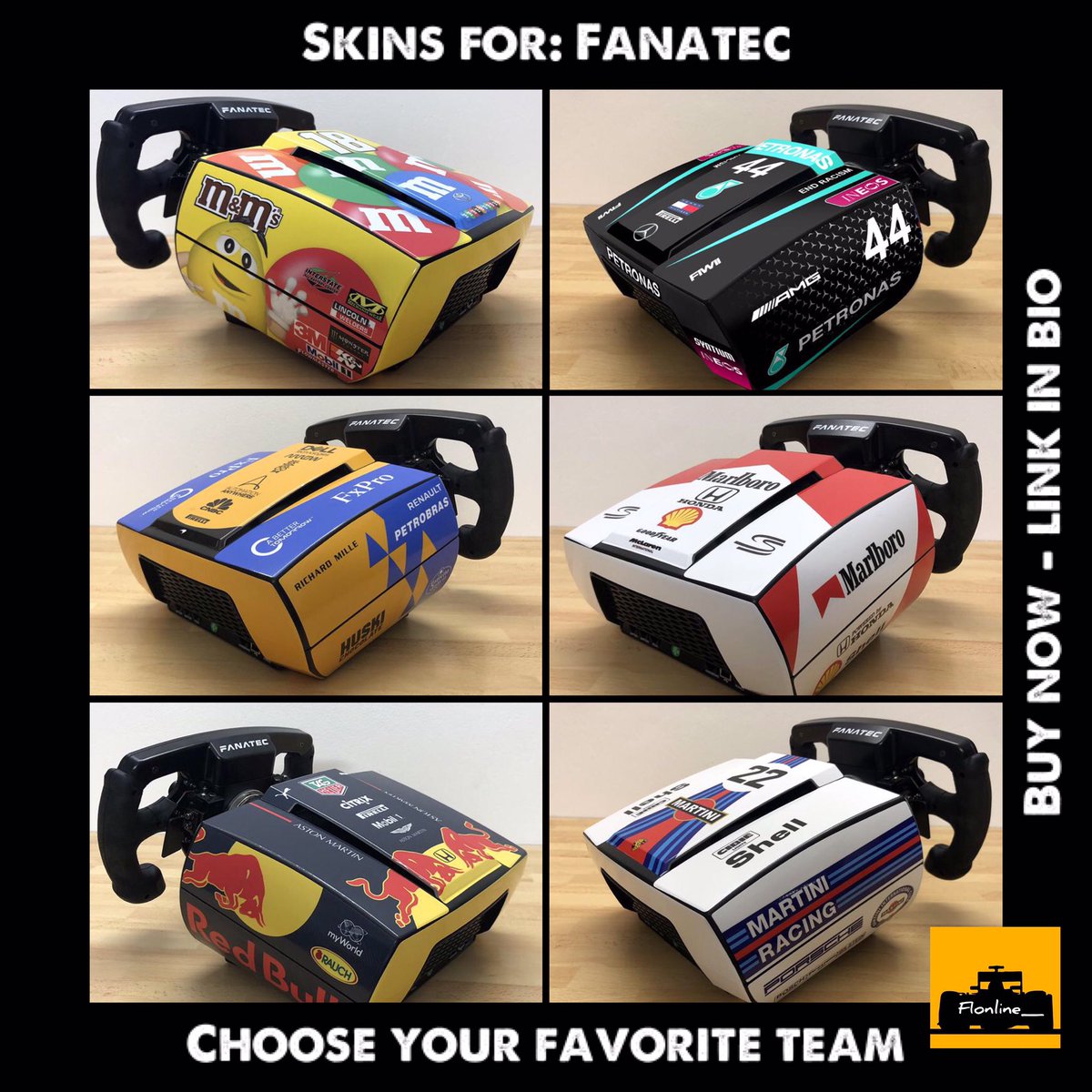 superfanracing's tweet photo. For all you gamers - the perfect fit to your wheel. Made by lovelystickers.
#simracing #f1 #f12020 #f1racing #simracingf1 #simrigs #f12020game
Get yours now, hit the link
https://t.co/TqGyB9nKrJ https://t.co/1NdSX8E3TQ