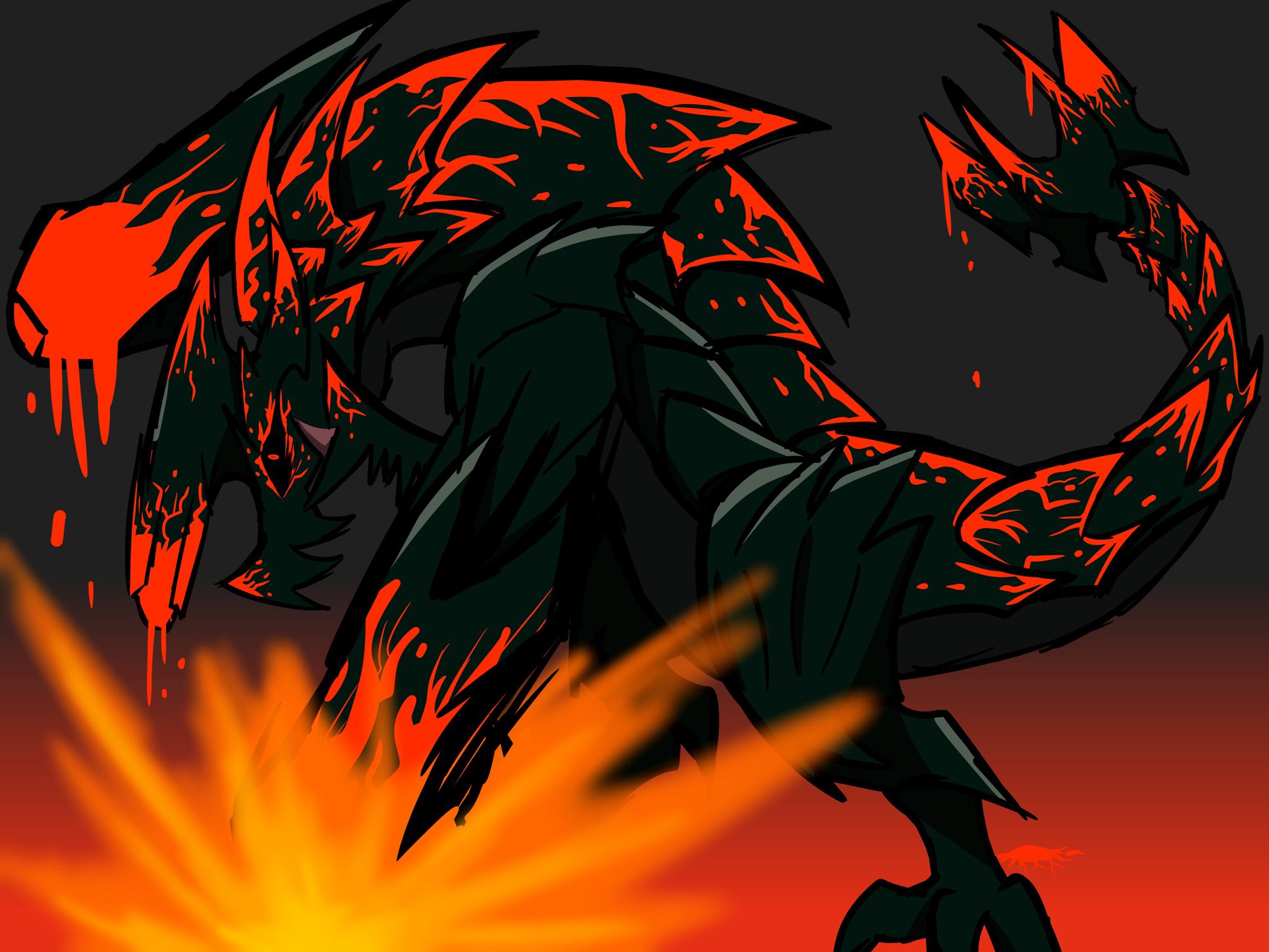 Revolvinganon Raging Brachydios Monsterhunter Monsterhunterart Monsterhunterworld Monsterhunterworldiceborne Mhw Mhwi Iceborne Brachydios Ragingbrachydios モンスターハンター モンスターハンターワールド モンスターハンター