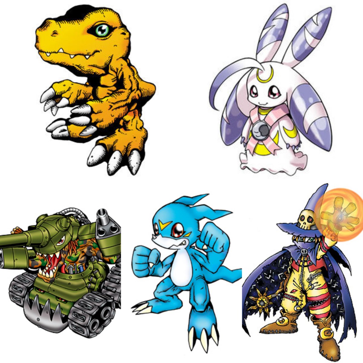 ben6439's tweet image. Five digimon, one house
Digital pals
#Agumon #Lunamon #Tankmon #Veemon #wizardmon #Digimon