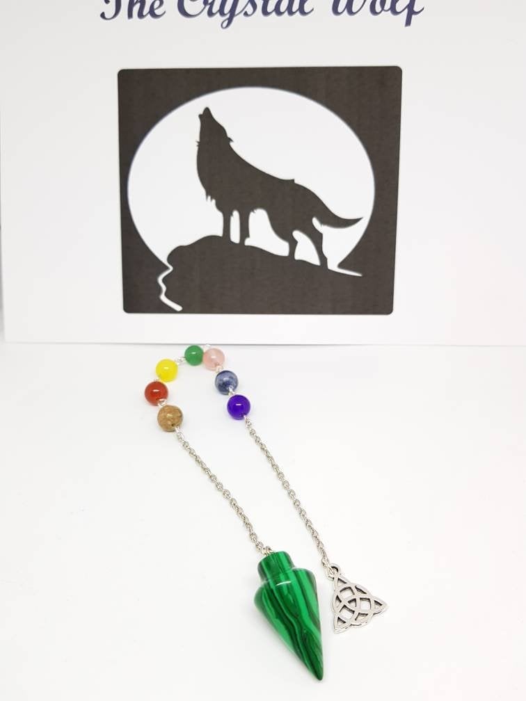 mycrystalwolf's tweet photo. Excited to share the latest addition to my #etsy shop: Malachite pendulum, scrying, dowsing https://t.co/excQeslpRz #rainbow #green #pendulum #dowsing #scrying #wicca #pagan #witchcraft #crystal https://t.co/YXKMioTIqu