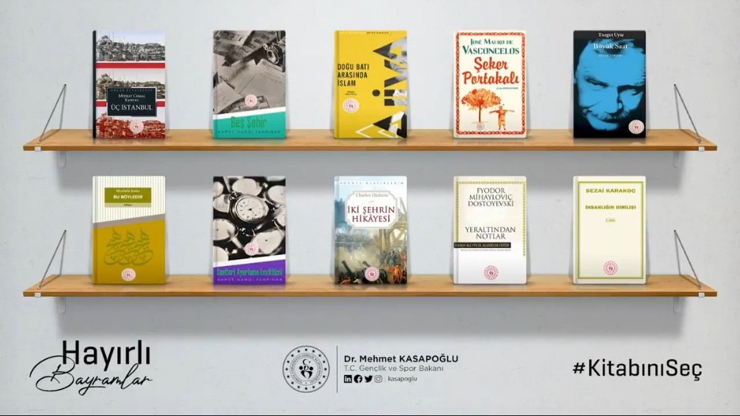 Beş Şehir - Ahmet Hamdi Tanpınar
Teşekkürler
<a href="/kasapoglu/">Dr. Mehmet Kasapoğlu</a> #KitabınıSeç