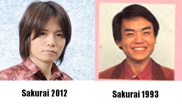 Happy birthday to da legend himself, the man who ages backwards, masahiro sakurai 