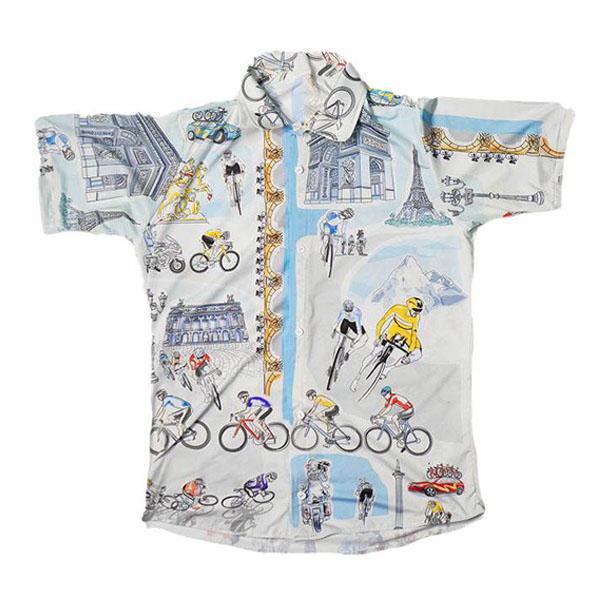 ostroynyc's tweet photo. Finally, we’re within a month of le grand depart of the #TDF2020. Lucky for you, our Tour de France resort shirt is the perfect kit for thinking “I could probably do that” as you sit on the couch drinking a beer: 

https://t.co/bnf5zJlESW

#cycling #doesbeercountforcarboloading https://t.co/xHvk7XMGZ3