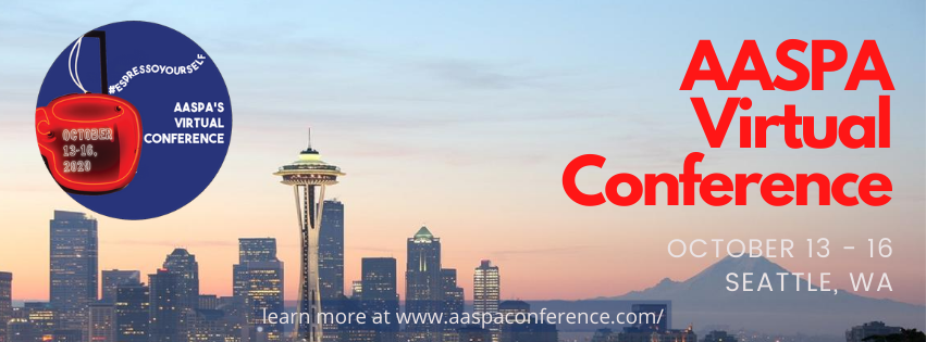 We are so excited to be able to bring you the <a href="/_AASPA_/">AASPA</a> Annual Conference Virtually this year - You will not be disappointed by what we have in store for attendees. Register today at: bitly.com/2omkeWh