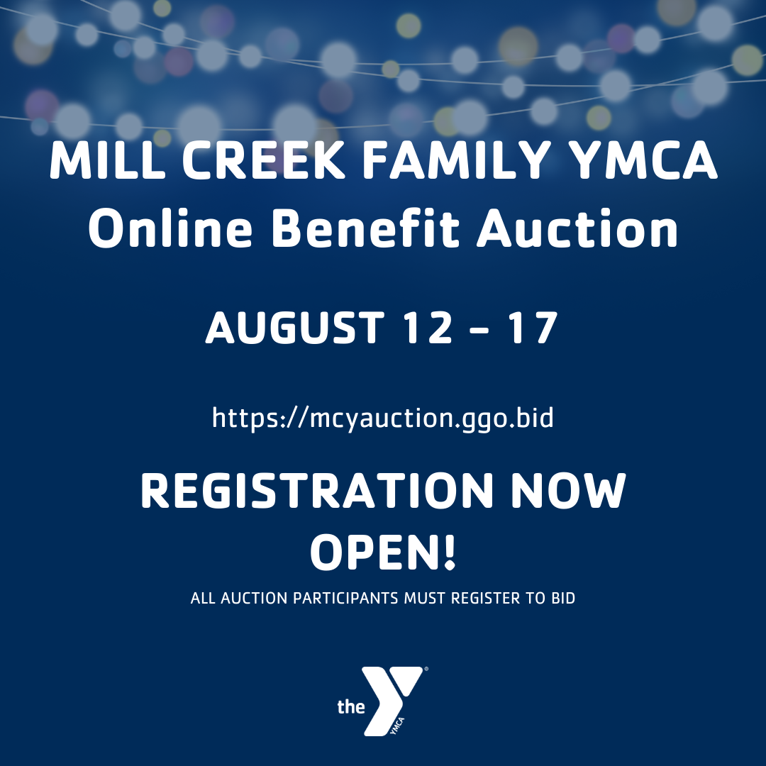 YMCASnoCo's tweet photo. The Mill Creek Family YMCA Annual #Auction is virtual this year! Bidder registration is now open for this six-day auction! Proceeds support the #YMCA Annual Campaign &amp; the work the #Y does in the #community. Register &amp; join the FB events for updates!
https://t.co/UppWaSeKvT https://t.co/qMebUwR6sC