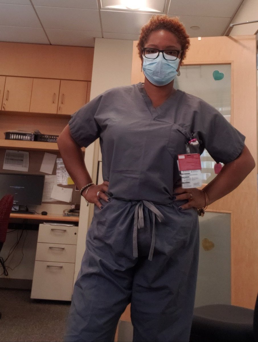 Sinita11_'s tweet photo. "oh #shebadbad", When I walk into clinic w/ natural curls, caramel skin, scrubs, my mask, #CROCS, glasses, rocking out to #MeganTheeStallion
#MondayselfMotivaton: if your alive God isn't finished w/ you yet, lets go!
#emailyourdelegates- earned time credit for ALL & parole https://t.co/bY9TfjCF5z