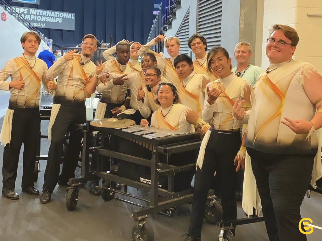 GEDrumCorps's tweet photo. Front Ensemble wants everyone to know that it’s Finals week! #marchon
•
#finals #dci2020 #dci2019 #drumcorps #frontensemble #pitpercussion #mallets #music #musicians #artist #marimba #vibraphone #timpani #keyboards #synths #lucasoil #lucasoilstadium #dci #drumcorpsinternational https://t.co/sKdRFk21vV