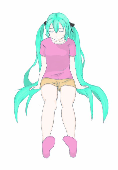 塗り方変えてからいい感じ
#初音ミク 
