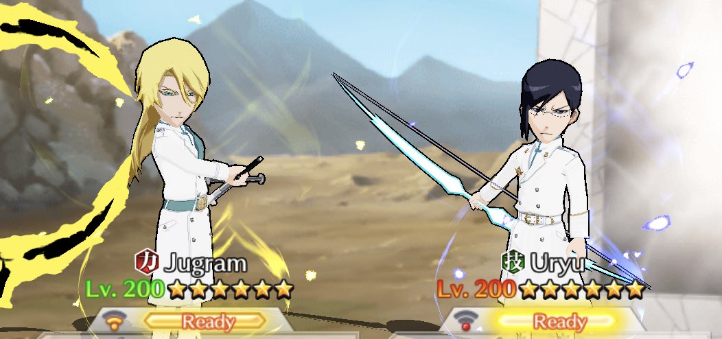 so i joined this room and this person here was using anni ichigo but when i changed to tybw uryu, THEY CHANGED TO JUGRAM  THIS WAS SO PRECIOUS