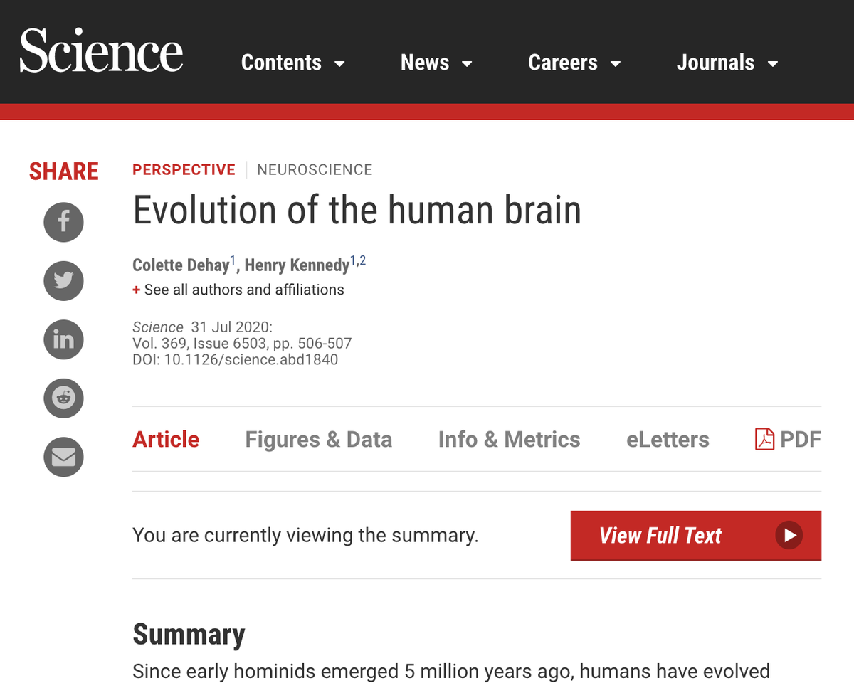 danilobzdok's tweet photo. Since early hominids emerged 5 million years ago, humans have evolved #sizable #brains to support #higher #cognitive functions.
https://t.co/MgKYgpMPk4
@WiringTheBrain @Neuro_Skeptic @vaughanbell https://t.co/zLYpMu7YeI
