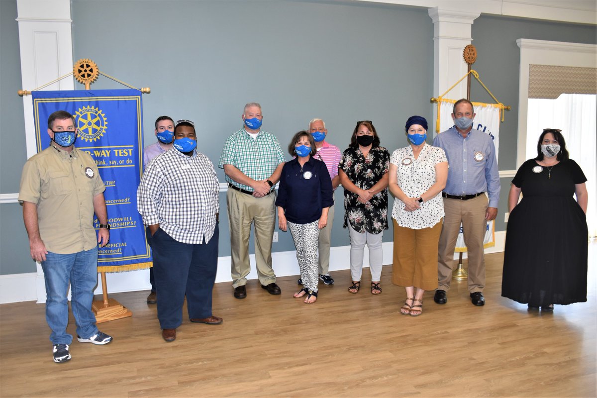 AmericusClub's tweet image. 2020 - 2021 Americus Rotary Board of Directors