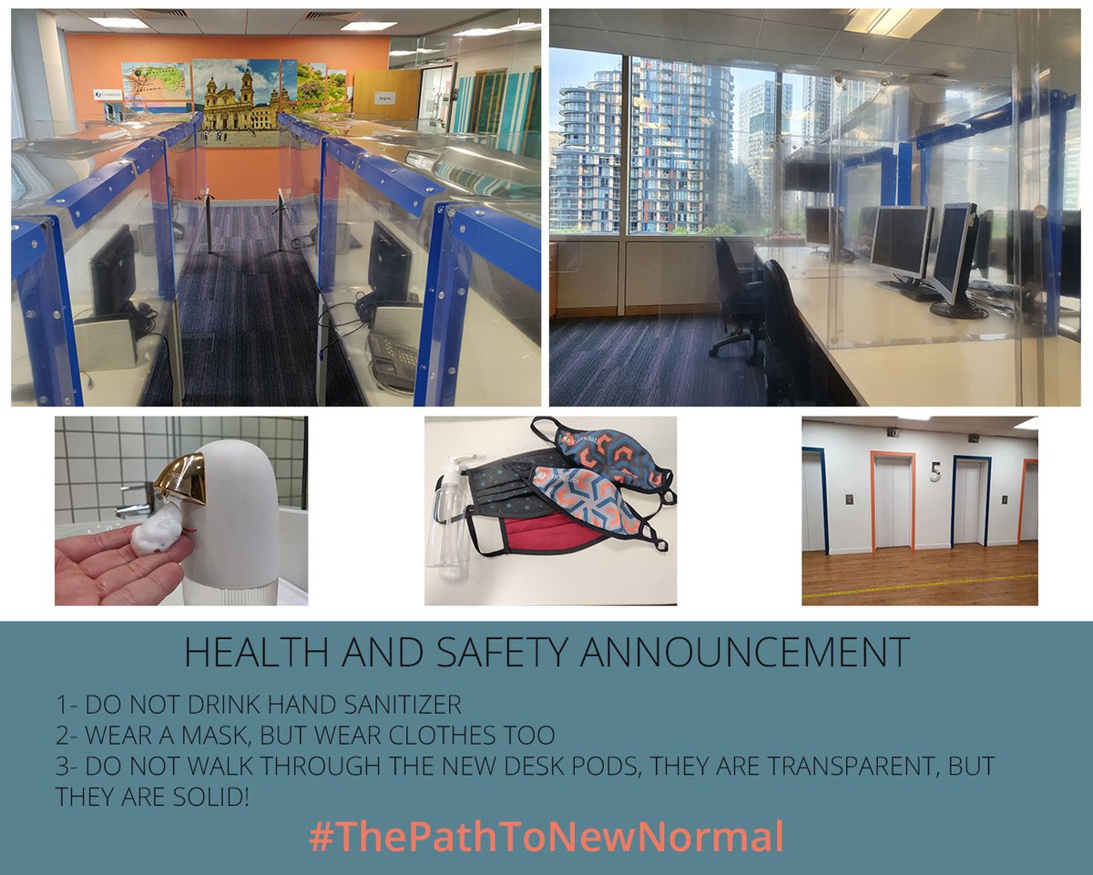 Today is Monday. One of these announcements may save your life, or your dignity... 
#HealthandSafety #WeareComdata