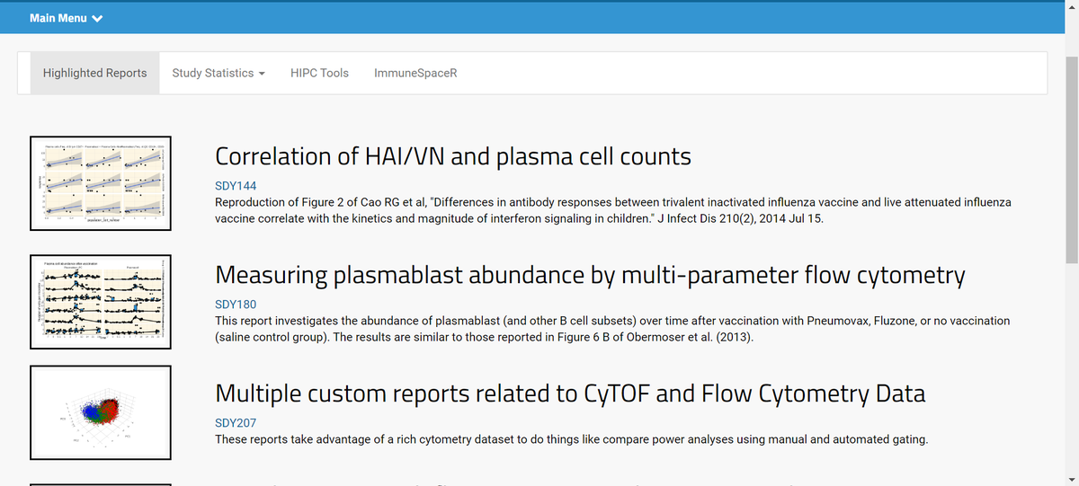 ImmuneSpace tweet media