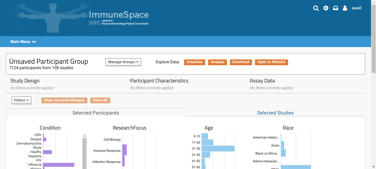 ImmuneSpace tweet media